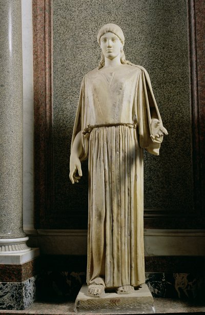 Figure féminine portant un péplos, grecque - Unbekannt