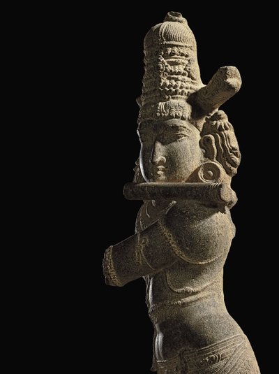 Figure de Venugopala, Inde du Sud, fin de la période Chola / début de la période Vijayanagar, fin du 13ème / début du 14ème siècle - Unbekannt