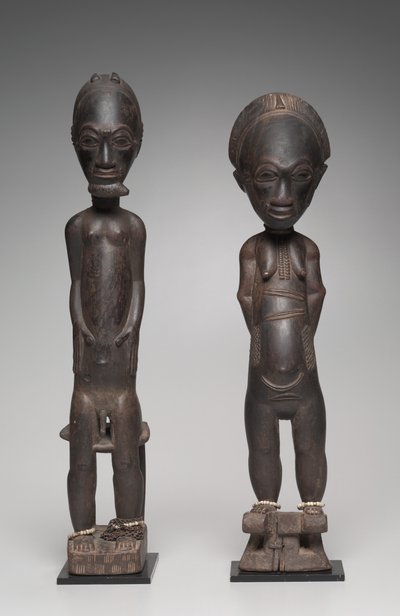 Paire de figures, fin des années 1800 au début des années 1900 - Unbekannt