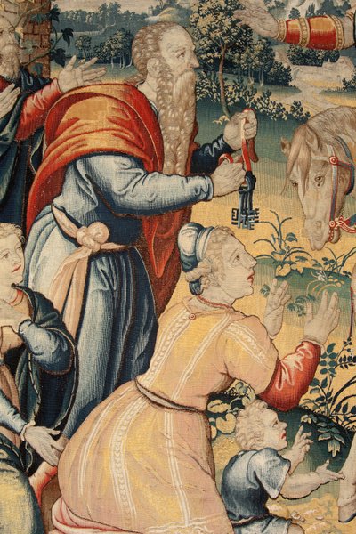 Tapisserie flamande. Série L