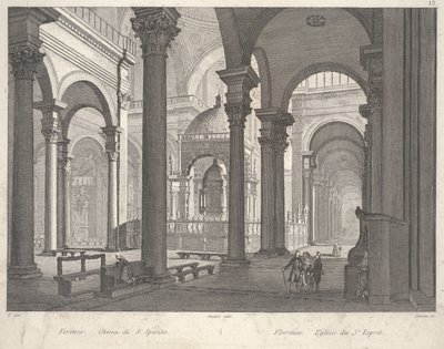 Florence : Église du Saint-Esprit - Unbekannter Künstler