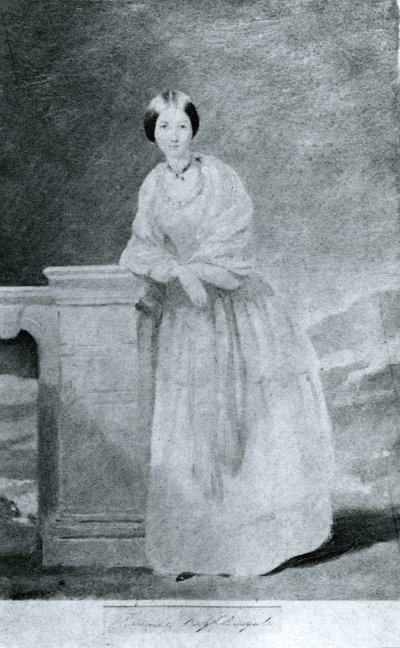 Florence Nightingale, infirmière anglaise et réformatrice des hôpitaux, vers 1860 - Unbekannt