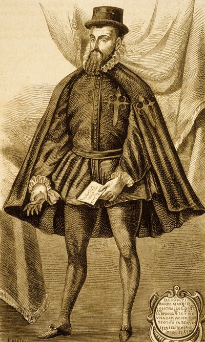 Francisco Pizarro - Unbekannter Künstler