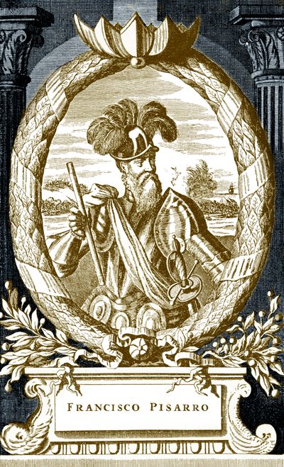 Francisco Pizarro - Unbekannter Künstler
