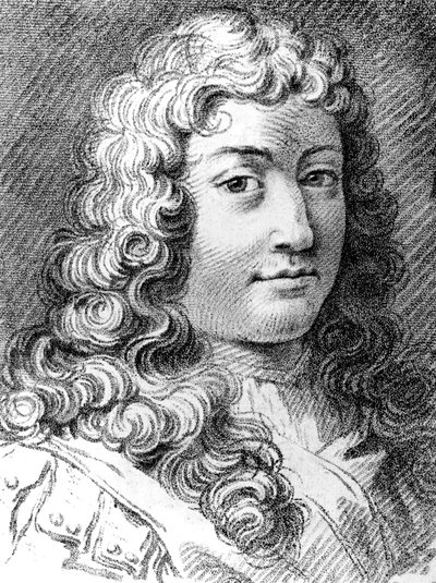 François de La Rochefoucauld (1613-1680) auteur et moraliste français, gravure - Unbekannter Künstler