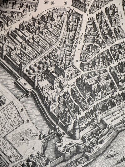Monastère carmélite de Francfort 1628 - Unbekannter Künstler
