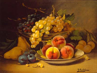 Nature morte française du 19ème siècle. Artiste inconnu. vers 1870 - Unbekannter Künstler