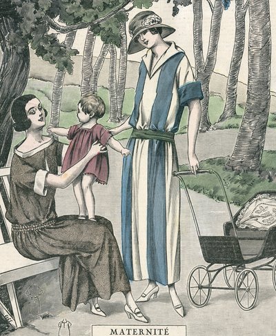 Mode française - Unbekannter Künstler