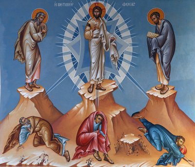 Fresque de la Transfiguration à l