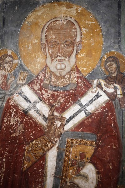 Fresque dans la cathédrale de Nardo, Apulie, Nardo, Italie - Unbekannt