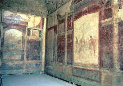 Fresques dans le Tablinium, Maison de Livia - Unbekannter Künstler