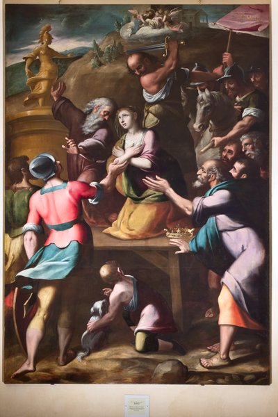 Gênes, Duomo (Cathédrale Saint-Laurent), intérieur, Baptistère (anciennement Église de Saint-Jean l