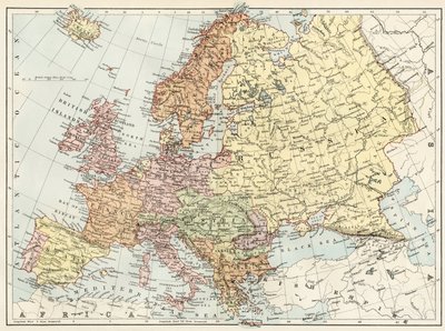 Carte géographique de l