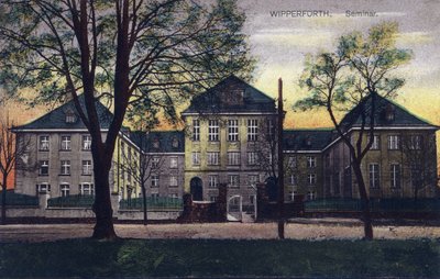 Allemagne, Wipperfürth : vue extérieure de l