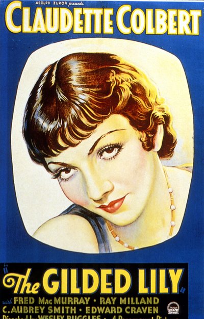 Gilded Lily de Wesley Ruggles avec Claudette Colbert 1935 - Unbekannt