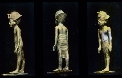 Statuette en or - Unbekannter Künstler