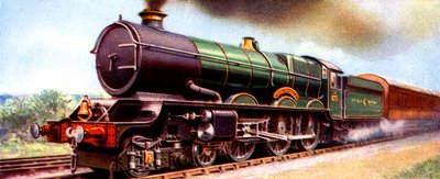 Train du Great Western Railway - Roi George V - Unbekannter Künstler