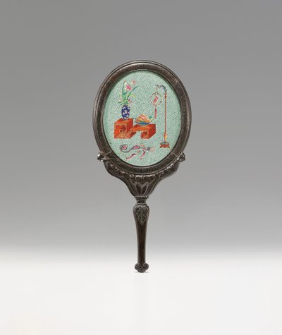 Miroir à main de tribut de Guangzhou, 18e - 19e siècle - Unbekannt