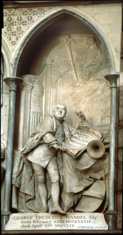 Monument de Haendel à Westminster - Unbekannt
