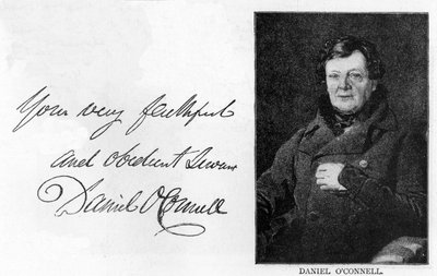 Écriture et signature de Daniel O