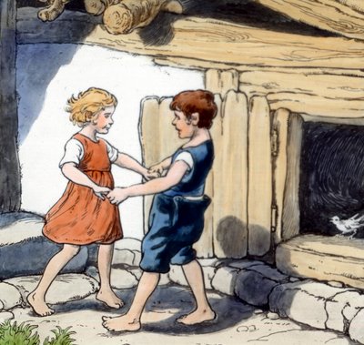 Hansel et Gretel - Unbekannter Künstler