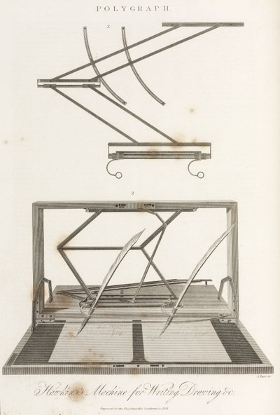 Machine de Hawkins pour écrire, dessiner, etc. - Unbekannt