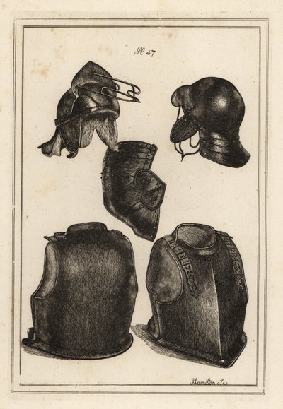 Casque, plastron et dosseret portés par le général Roundhead Robert Greville, Lord Brooke, lorsqu