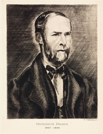 Heinrich Hertz, physicien allemand, fin du XIXe siècle - Unbekannt