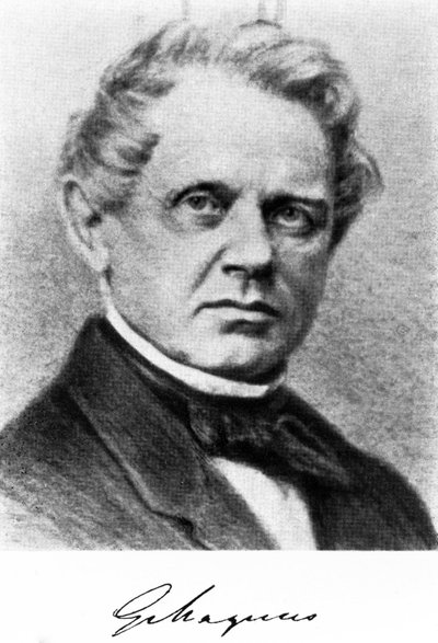 Heinrich Magnus, chimiste et physicien allemand, milieu du XIXe siècle - Unbekannt