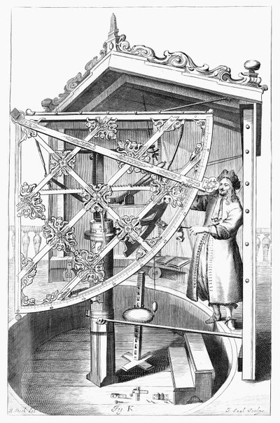 Le quadrant de Hevelius, vers 1659 - Unbekannt