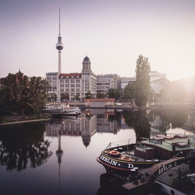 Port historique, Berlin, Allemagne - Leopold Blonder