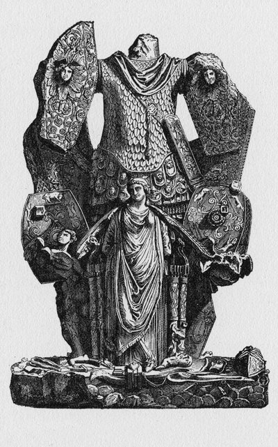 Histoire de la Rome antique. Gravures de Rome de 1872 - Unbekannt