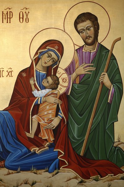 Icône de la Sainte Famille - Unbekannt