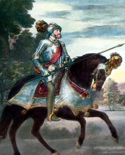 Saint empereur romain Charles V - Unbekannter Künstler