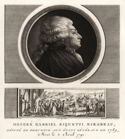 Honoré Gabriel Riqueti, comte de Mirabeau - Unbekannt