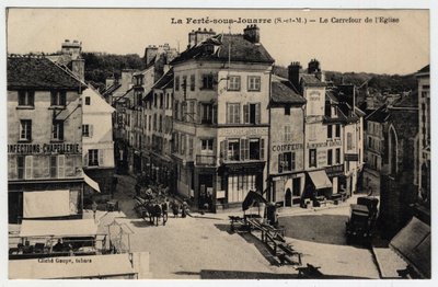 Île-de-France, Seine-et-Marne (77), Ferté-sous-Jouarre : le carrefour de l