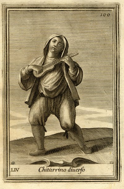 Dans "Gabinetto Armonico" par Filippo Bonanni, Rome - Unbekannter Künstler