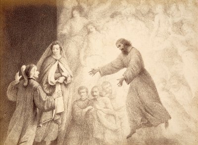 Dans la Sphère de Mars, Dante rencontre l