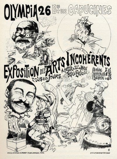 Exposition des Arts Incohérents à l