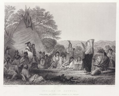 Conseil des Indiens, Amérique du Nord - Unbekannt