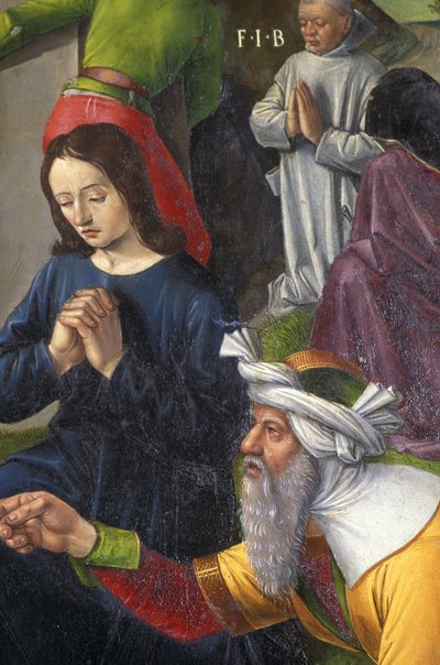 Indre & Loire N* 176 - Château de Loches - Détail du retable de la crucifixion - École de Jean Fouquet - 1485 - Unbekannt