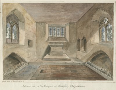Intérieur de la chapelle de Statfold - Unbekannt