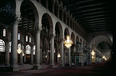 Intérieur de la salle de prière, vers 705-715 apr. J.-C. - Unbekannt