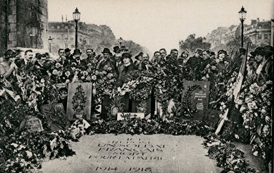 Inhumation du Soldat Inconnu - Unbekannter Künstler