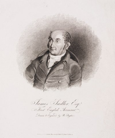 James Sadler, le premier aéronaute anglais - Unbekannt