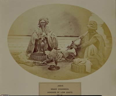 Jogis ou Charmeurs de Serpents, Hindous de basse caste de Delhi, no. 205 de 