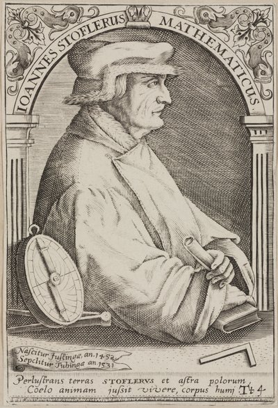 Johannes Stoeffler, astrologue allemand - Unbekannter Künstler
