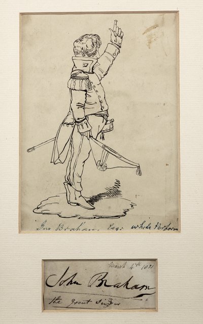 John Braham dessin de mars - Unbekannt