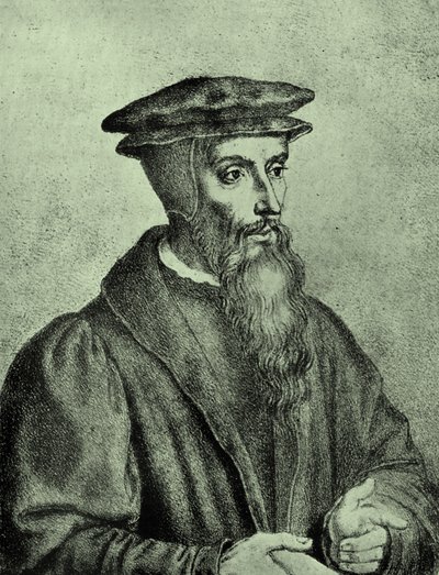 Jean Calvin - Unbekannter Künstler