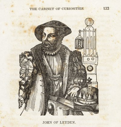 Jean de Leyde, chef anabaptiste néerlandais - Unbekannter Künstler